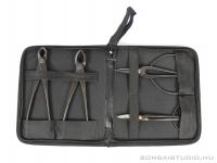 Bonsai szerszám készlet műbőr tokban 2.
